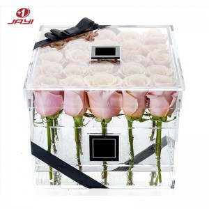 25 Hole Acrylic Flower Box